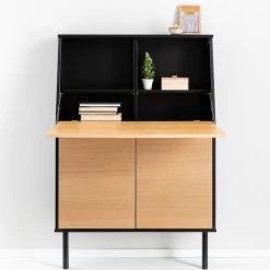 Veke Koto Kirjoituslipasto Musta/tammi -Veke Myymälä koto kirjoituslipasto mustatammi