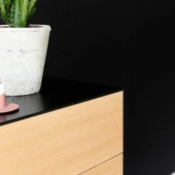 Veke Koto Senkki 110 Cm Musta/tammi -Veke Myymälä koto senkki 110 cm web 5