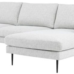 Veke Candy Divaanisohva Oikea Vaaleanharmaa Torita 309839, Mustat Jalat -Veke Myymälä kso009966 1