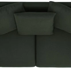 Veke Laakso 3-istuttava Sohva Tummanvihreä Malmo 37, Wenge Jalat -Veke Myymälä laakso 3ist sohva tummanvihrea