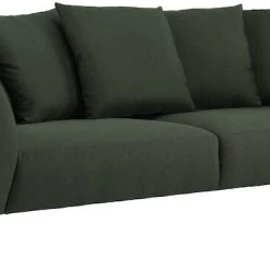 Veke Laakso 3-istuttava Sohva Tummanvihreä Malmo 37, Wenge Jalat -Veke Myymälä laakso 3ist sohva tummanvihrea2