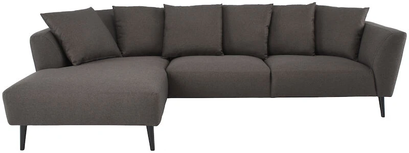 Veke Laakso Divaanisohva Vasen Tummanruskea Malmo 94, Wenge Jalat 6 Veke Laakso Divaanisohva Vasen Tummanruskea Malmo 94, Wenge Jalat - Image 4