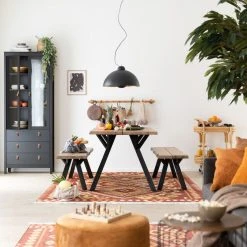 Veke Poimu Tarjoiluvaunu Luonnonväri