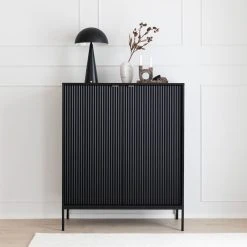 Eureka Latte Kaappi 104x39x125 Cm Musta -Veke Myymälä latte kaappi 104x39x125 cm musta web 25