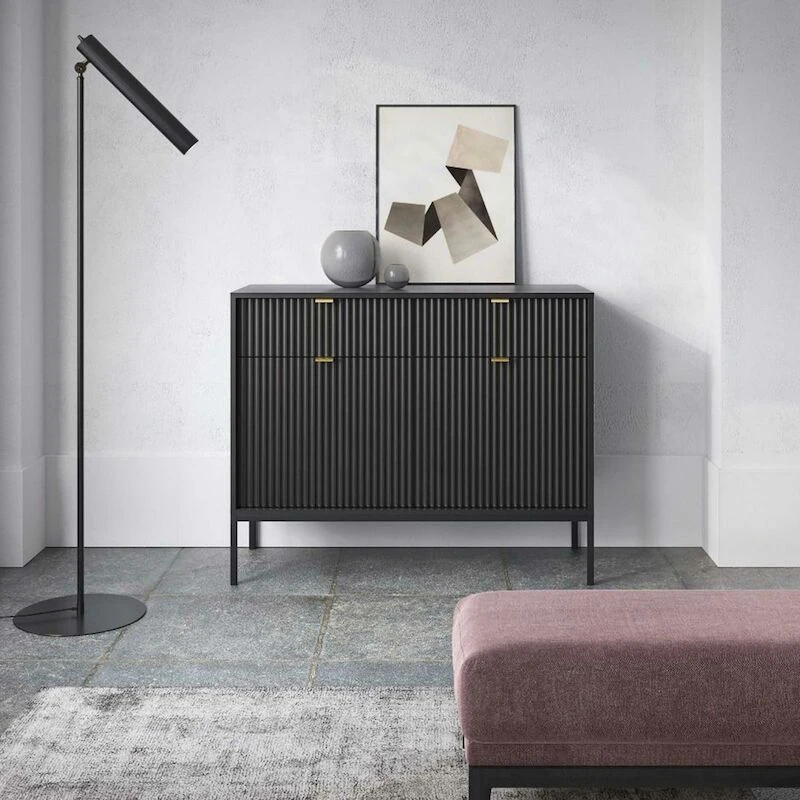 Veke Latte Lipasto 104x39x83 Cm Harmaa 3 Veke Latte Lipasto 104x39x83 Cm Harmaa