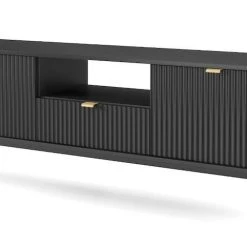 Eureka Latte Tv-taso 154x39 Cm Musta -Veke Myymälä latte tv taso musta