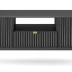 Eureka Latte Tv-taso 154x39 Cm Musta -Veke Myymälä latte tv taso musta 1