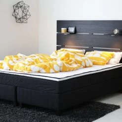 Veke Lumi Pocket Jenkkisänky 160 | L | Musta Bianca, 10cm Wenge Jalat -Veke Myymälä lumina pocket jenkkisanky milj img 4209muokattu 2 2500px