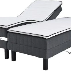 Veke Lumi Pocket Moottorisänkypaketti 160x200 Cm L TH Bianca Lumi Petauspatja, Wenge -Veke Myymälä lupms160 4 2 2 2