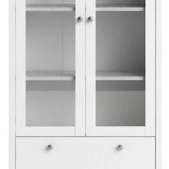 Tvilum Madrid Vitriini Leveä Valkoinen -Veke Myymälä madrid levea vitriini valkoinen1