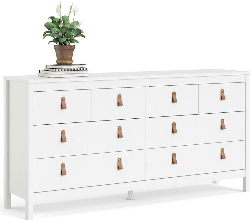 Tvilum Madrid Lipasto 4+4 Valkoinen 6 Tvilum Madrid Lipasto 4+4 Valkoinen - Image 4