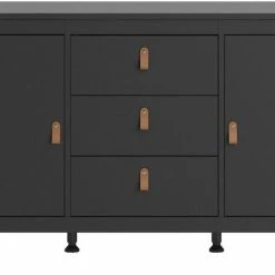 Tvilum Madrid Senkki 151x38 Cm Musta -Veke Myymälä madrid senkki 151 musta