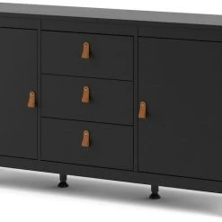 Tvilum Madrid Senkki 151x38 Cm Musta