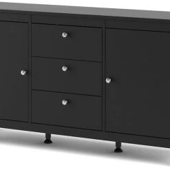 Tvilum Madrid Senkki 151x38 Cm Musta -Veke Myymälä madrid senkki 151 musta3