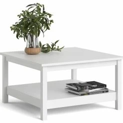 Tvilum Madrid Sohvapöytä 81x81 Cm Valkoinen -Veke Myymälä madrid sohvapoyta 81x82 valkoinen2