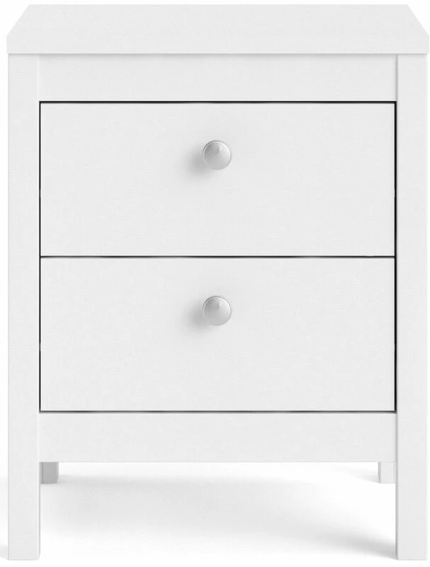 Tvilum Madrid Yöpöytä Valkoinen 5 Tvilum Madrid Yöpöytä Valkoinen - Image 3