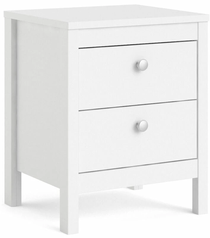 Tvilum Madrid Yöpöytä Valkoinen 8 Tvilum Madrid Yöpöytä Valkoinen - Image 6