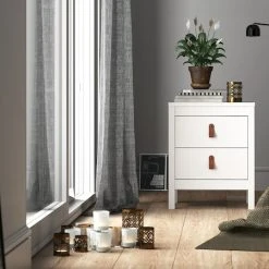 Tvilum Madrid Yöpöytä Valkoinen