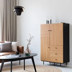 Veke Moda Kaappi 90x140 Musta/tammi -Veke Myymälä moda kaappi 90x140 musta tammi web