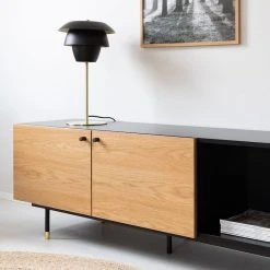 Veke Moda Tv-taso 150 Musta/tammi -Veke Myymälä moda tv taso 150 musta tammi web 3