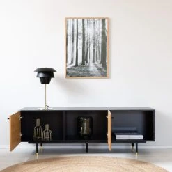 Veke Moda Tv-taso 150 Musta/tammi -Veke Myymälä moda tv taso 150 musta tammi web 5