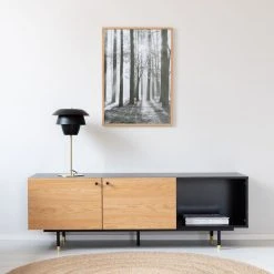 Veke Moda Tv-taso 150 Musta/tammi -Veke Myymälä moda tv taso 150 musta tammi web 6