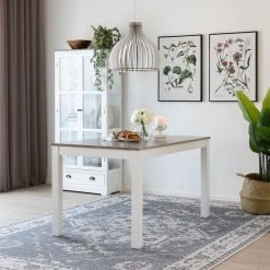 Veke Moona Ruokapöytä 80x130 Valkoinen