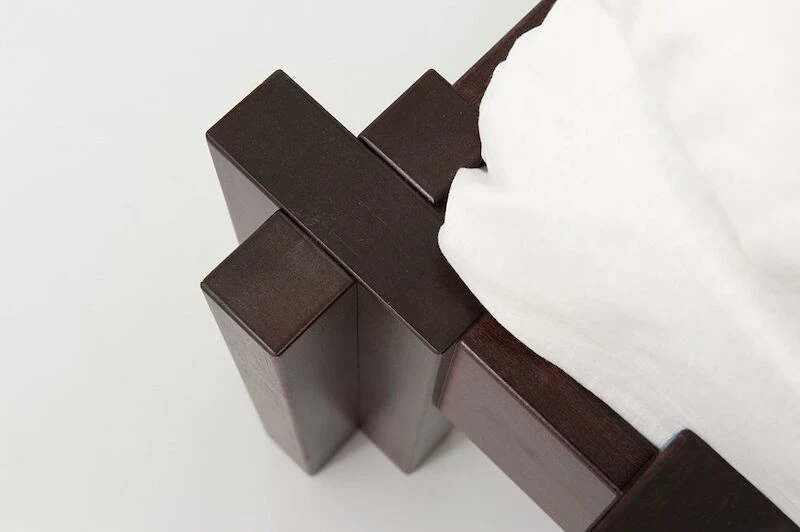 Kiteen Mori Sänky 120x200 Cm, Wenge 4 Kiteen Mori Sänky 120x200 Cm, Wenge - Image 2