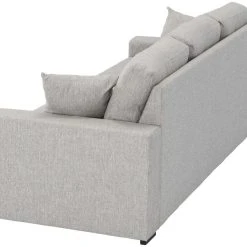 Veke Neea 3-istuttava Vuodesohva Vaaleanharmaa Rocco 570 Kangas Wenge Jalat -Veke Myymälä neea vuodesohva 3 istuttava vaaleanharmaa rocco 570 00