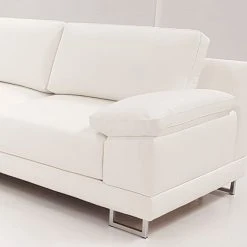 Neiser Nemo Avokulmasohva Vasen, Valkoinen Nahka/kn -Veke Myymälä nemo avokulmasohva valkoinen nahka