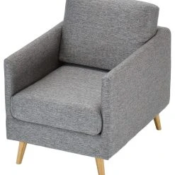 Veke Nex Nojatuoli Harmaa Rocco Kangas 281 Tammi Jalat