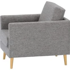 Veke Nex Nojatuoli Harmaa Rocco Kangas 281 Tammi Jalat -Veke Myymälä nex nojatuoli harmaa rocco 281 3