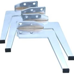 Veke Modena Jalka 12 Cm Kromi 4kpl