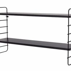 Bloomingville North Seinähylly Musta -Veke Myymälä north seinahylly musta 1