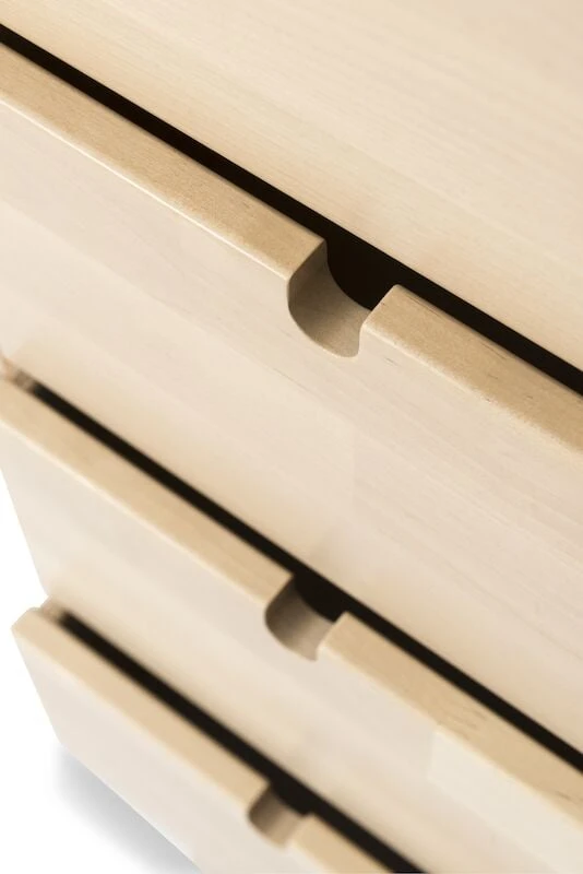 Kiteen Notte Korkea Lipasto, Koivu/lakattu 5 Kiteen Notte Korkea Lipasto, Koivu/lakattu - Image 3