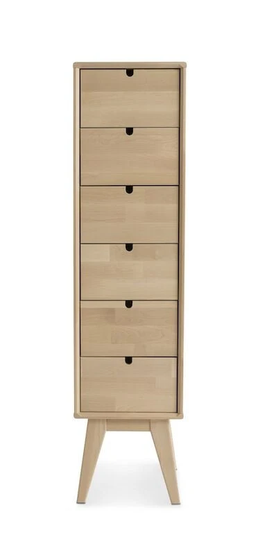 Kiteen Notte Korkea Lipasto, Koivu/lakattu 3 Kiteen Notte Korkea Lipasto, Koivu/lakattu