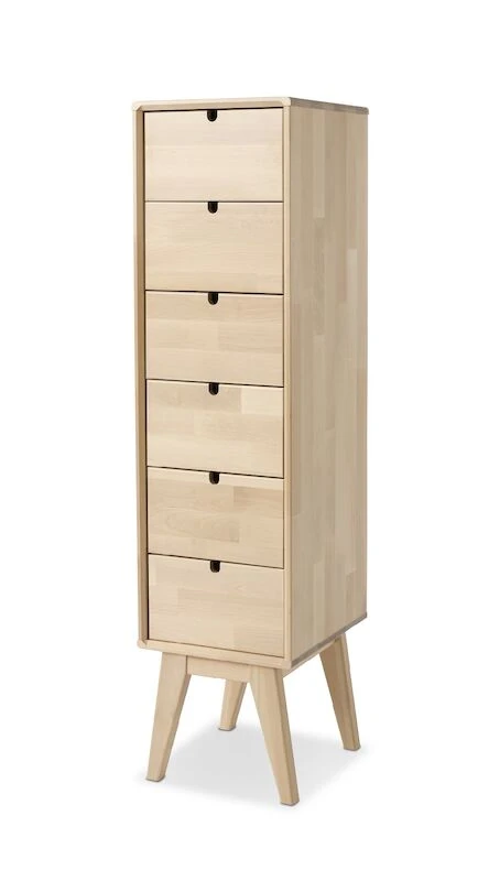 Kiteen Notte Korkea Lipasto, Koivu/lakattu 8 Kiteen Notte Korkea Lipasto, Koivu/lakattu - Image 6