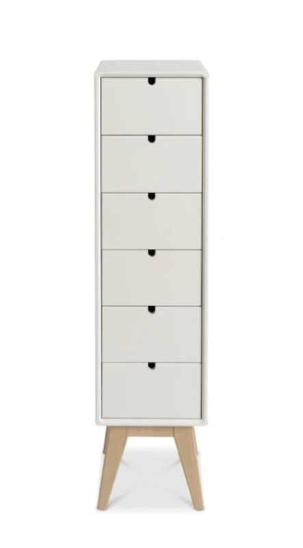 Kiteen Notte Korkea Lipasto, Koivu/lakattu 6 Kiteen Notte Korkea Lipasto, Koivu/lakattu - Image 4