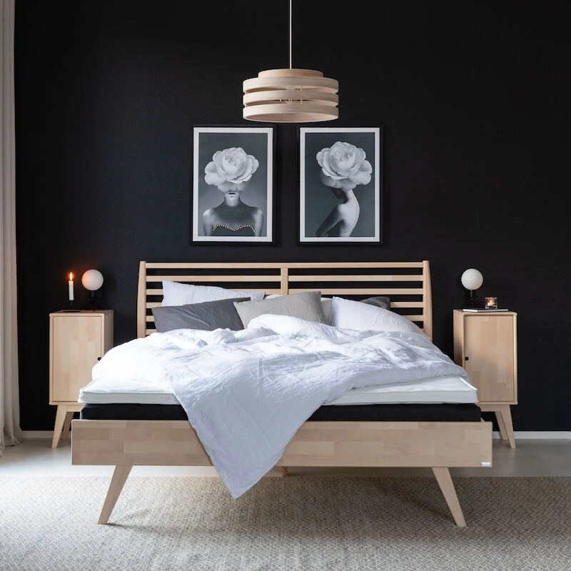 Kiteen Notte Sänky 160x200 Cm Koivu/lakattu 3 Kiteen Notte Sänky 160x200 Cm Koivu/lakattu