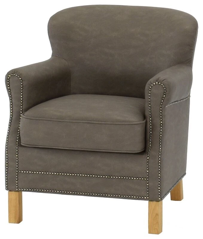 Veke Oscar Nojatuoli Harmaa Nevada 26 Tekstiilinahka Niiteillä 6 Veke Oscar Nojatuoli Harmaa Nevada 26 Tekstiilinahka Niiteillä - Image 4