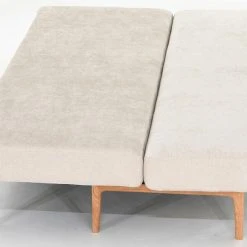 Veke Pääsky 3-istuttava Vuodesohva Vaalea Beige Capri 02, Tammi Jalat -Veke Myymälä paasky 3ist vuodesohva capri02 tammijalat1