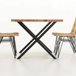 Veke Orvo-Pyry 4-hengen Ruokailuryhmä öljytty Tammi/luonnonväri -Veke Myymälä pic 8 202