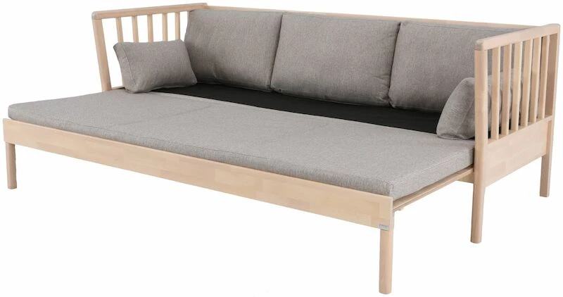 Veke Heinz Vuodesohva 200 Cm Koivu/beige Taittopatjasarja 7 Veke Heinz Vuodesohva 200 Cm Koivu/beige Taittopatjasarja - Image 5