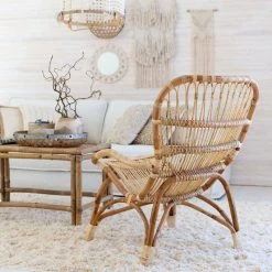 Veke Pouta Rottinkinojatuoli Luonnonväri -Veke Myymälä pouta nojatuoli luonnonvarinen rottinki web 8