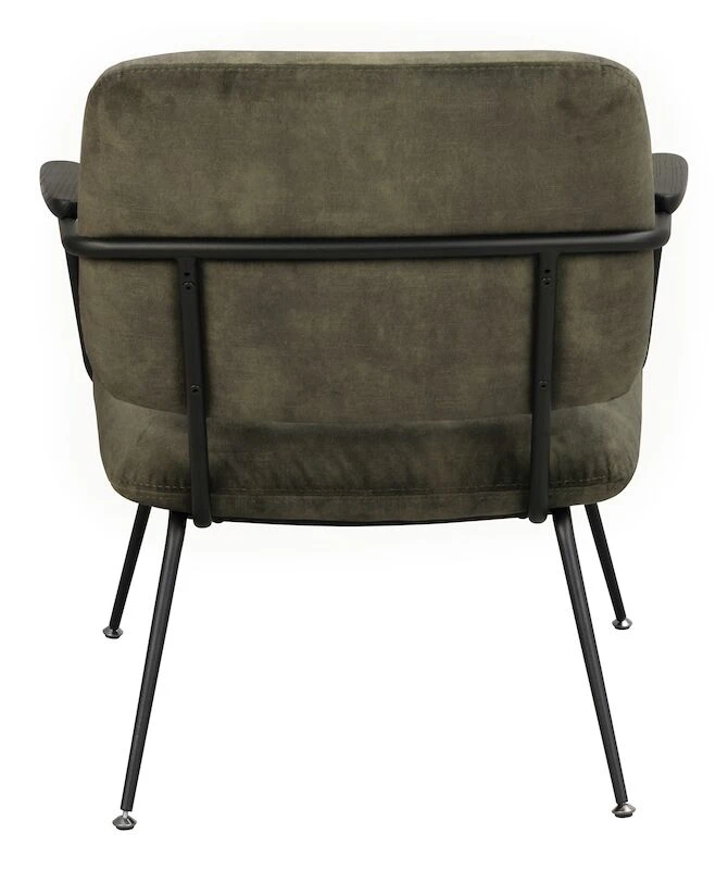 Rowico Prescott Lounge Tuoli Vihreä Sametti/musta Metalli 6 Rowico Prescott Lounge Tuoli Vihreä Sametti/musta Metalli - Image 4