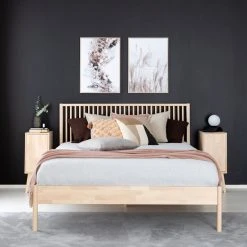 Veke Rima Sänky 160x200 Cm Koivu Luonnonväri -Veke Myymälä rima sanky 160x200cm web 18