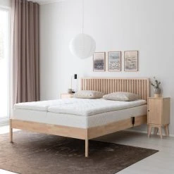 Veke, Unia Rima-Unia 600 Moottorisänkypaketti 160x200 Cm Koivu Luonnonväri -Veke Myymälä rima unia 600 moottorisankypaketti 160x200 cm web 24