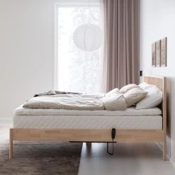 Veke, Unia Rima-Unia 600 Moottorisänkypaketti 160x200 Cm Koivu Luonnonväri -Veke Myymälä rima unia 600 moottorisankypaketti 160x200 cm web 27