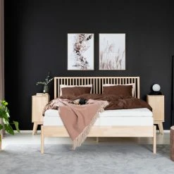 Veke, Unia Rima-Unia 600 Sänkypaketti 160x200 Cm Koivu Luonnonväri -Veke Myymälä rima unia 600 sankypaketti 160x200cm web