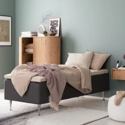 Veke Taimi Kaappi 111x41x127,5 Cm Hiekka -Veke Myymälä rosbed ilmakenno runkopatjapaketti 80x200 cm tummanharmaa web 7 2